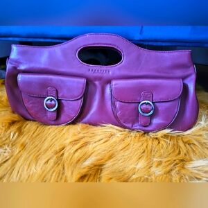 Kenneth Cole Reaction Burgundy Clutch